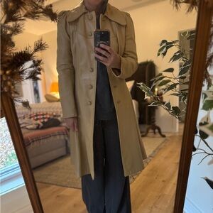 Vintage Leather Coat